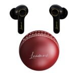 LANDMARK Season LM BH133 in-Ear True Wireless Earbuds (TWS) with Deep Bass Sound, Passive Noise Cancellation, Bluetooth 5.1, 30Hrs Playtime, Touch Controls & Voice Assistance with Built-in Mic (Red)