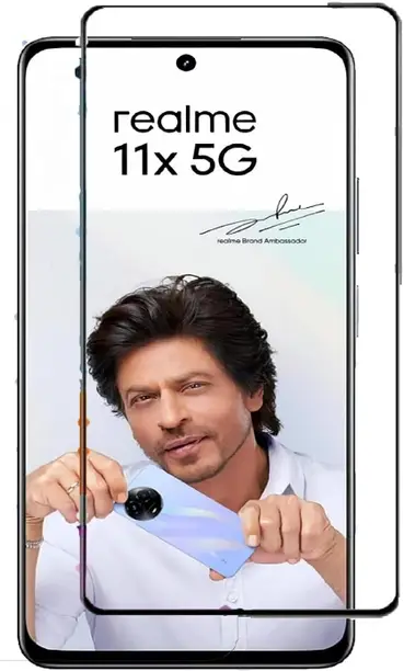 eit-01-re-11x-5g-eitansha-creation-original-imahdzuvzfbysyez Tempered Glass for realme 11x 5G, Realme 11x, Realme 11X (Pack of 1) - Image 1