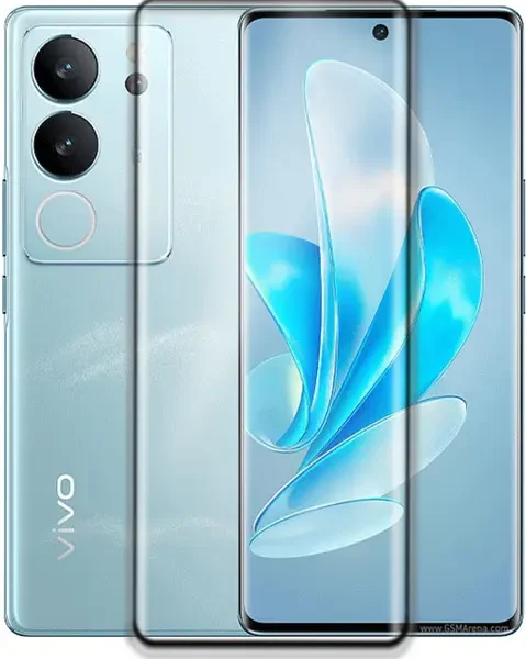 Edge To Edge Tempered Glass for Vivo V29 Pro 5G  (Pack of 1)