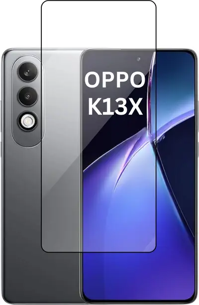 fsb-t-gls-blk-2-opok13x-5g-flipkart-smartbuy-original-imahg5nxyecgvdgf Tempered Glass for OPPO K13x 5G (Pack of 1) - Image 1