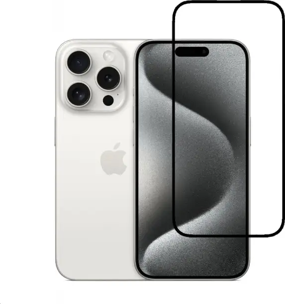 fsb11diphone15pro-flipkart-smartbuy-original-imah6ayj9htyrv5z Tempered Glass for APPLE iPhone 15 Pro, iPhone 15 Pro Glass (Pack of 1) - Image 1