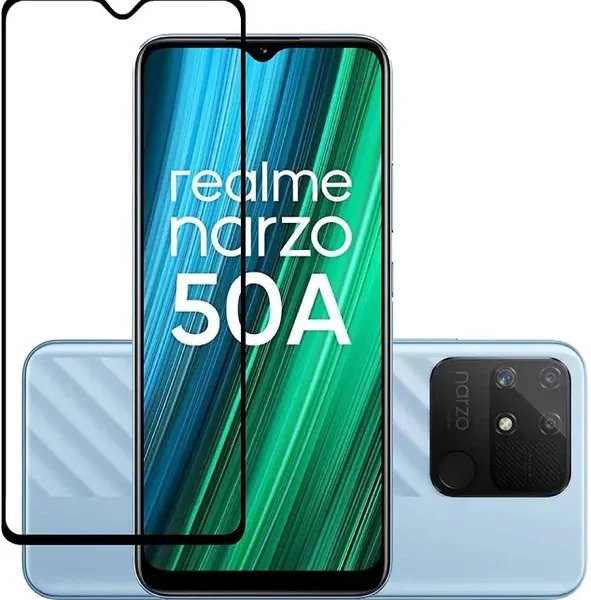 Tempered Glass for Realme Narzo 50A, Realme Narzo 50A Prime  (Pack of 1)
