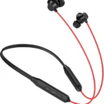 Aroma NB120 Amaze Upto 50 Hours Playtime*, Fast Charging, Dual Pairing Neckband Bluetooth  (Booming Red, In the Ear)
