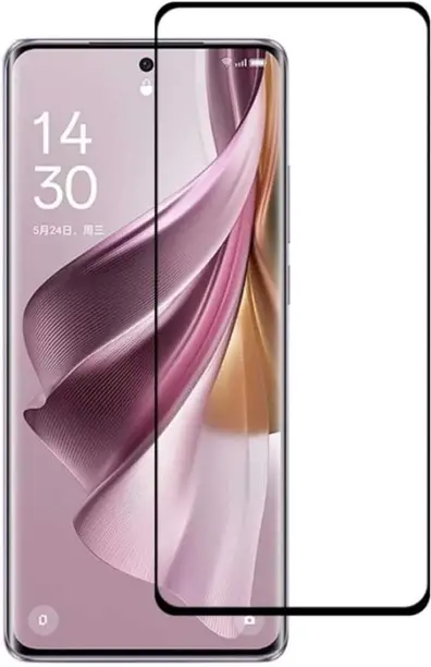 oppo-reno-10-5g-raazin-original-imah4kgyqc8fk5y4 Tempered Glass Guard for OPPO Reno 10 5G (Pack of 1) - Image 1