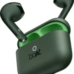 boAt Airdopes Alpha,35H Battery, 13mm Drivers,ENx, Stream Ad Free Music via App Bluetooth  (Pine Green, In the Ear)