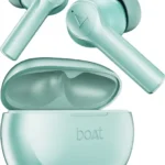 boAt Airdopes Supreme w/ 4 Mics AI ENx Tech, 50 HRS Playback,Multi Point Connectivity Bluetooth  (Sage Green, True Wireless)
