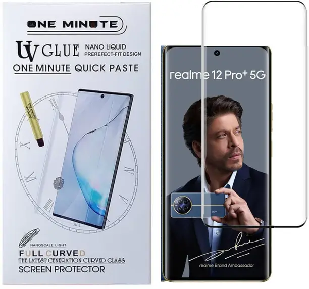 realme-12-pro-plus-5g-uv-1pk-gorilla-pro-original-imahfekxuqj6ess7 Tempered Glass Guard for Realme 12 Pro+ 5G, Realme 12 Pro Plus 5G (Pack of 1) - Image 1