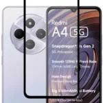 Tempered Glass for REDMI A4 5G,HD+ Tempered glass  (Pack of 1)