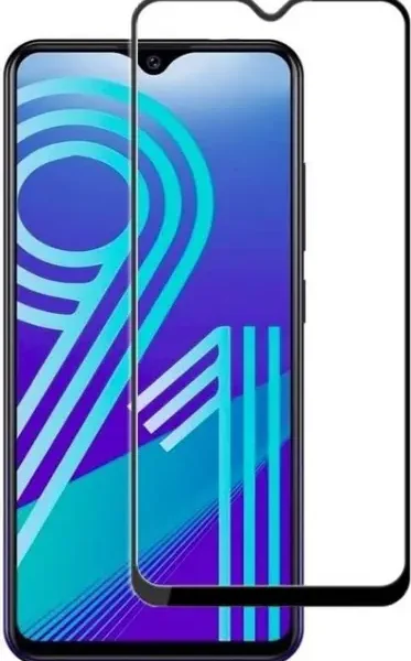 Edge To Edge Tempered Glass for Vivo Y95, Vivo Y93, Vivo Y91  (Pack of 1)