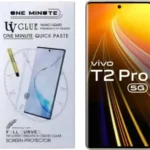 Edge To Edge Tempered Glass for Vivo T2 Pro 5G ( Premium Quality UV Glass )  (Pack of 1)