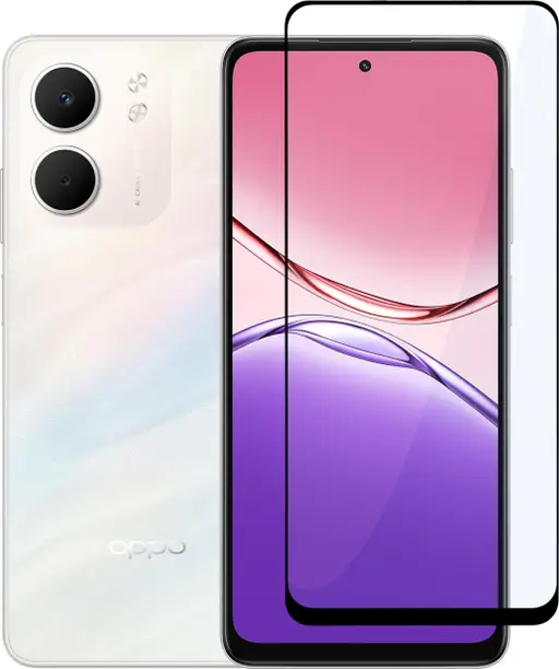 tempogoppoa5xblk-cedo-xpro-original-imaheejuq27erhnd Tempered Glass Guard for OPPO A5x 5G, Oppo K13x 5G, Realme C73 5G (Pack of 1) - Image 1