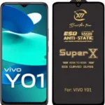 Edge To Edge Tempered Glass for VIVO Y01  (Pack of 1)