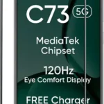 Tempered Glass for realme C73 5g, REALME C73 5g, Premium Screen Protector Guard with Easy Installation  (Pack of 1)