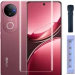Tempered Glass Guard for Vivo V50e, Vivo V50e 5G - Advanced Borderless UV Tempered Glass  (Pack of 1)
